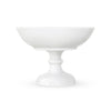 Royal Copenhagen White Fluted Bowl On High Foot 80 Cl, 15 Cm