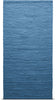 Rug Solid Baumwollteppich 60 x 90 cm, Pazifik