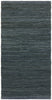 Rug Solid Tapis en cuir gris foncé, 200 x 300 cm