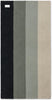 Roggenmahl -Pet -Teppich -Gradient Granit, 75 x 200 cm