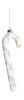 Sirius Hannah Candy Cane Ornement H14 cm, clair / blanc