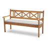 Skagerak Skagen Bench Cushion, Papyrus