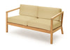 Skagerak Virkelyst 2 Seater Sofa, Honey Yellow