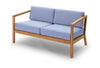 Skagerak Virkelyst 2 Seater Sofa, Sea Blue Stripe