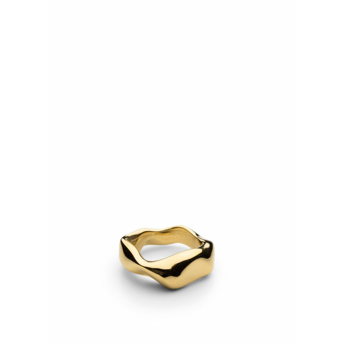 [product_category]-Skultuna Chunky Petit Ring Medium Gold Plated, ø1,81 Cm-Skultuna-7340037822637-1256-M-SKU-1