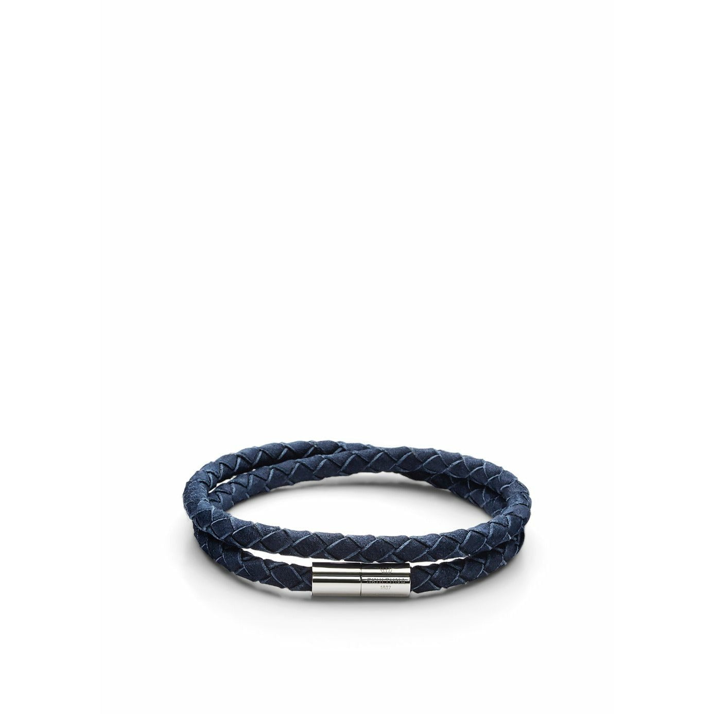 [product_category]-Skultuna The Suede Bracelet Medium ø16,5 Cm, Blue-Skultuna-7340037814724-1510-B-M-SKU-1