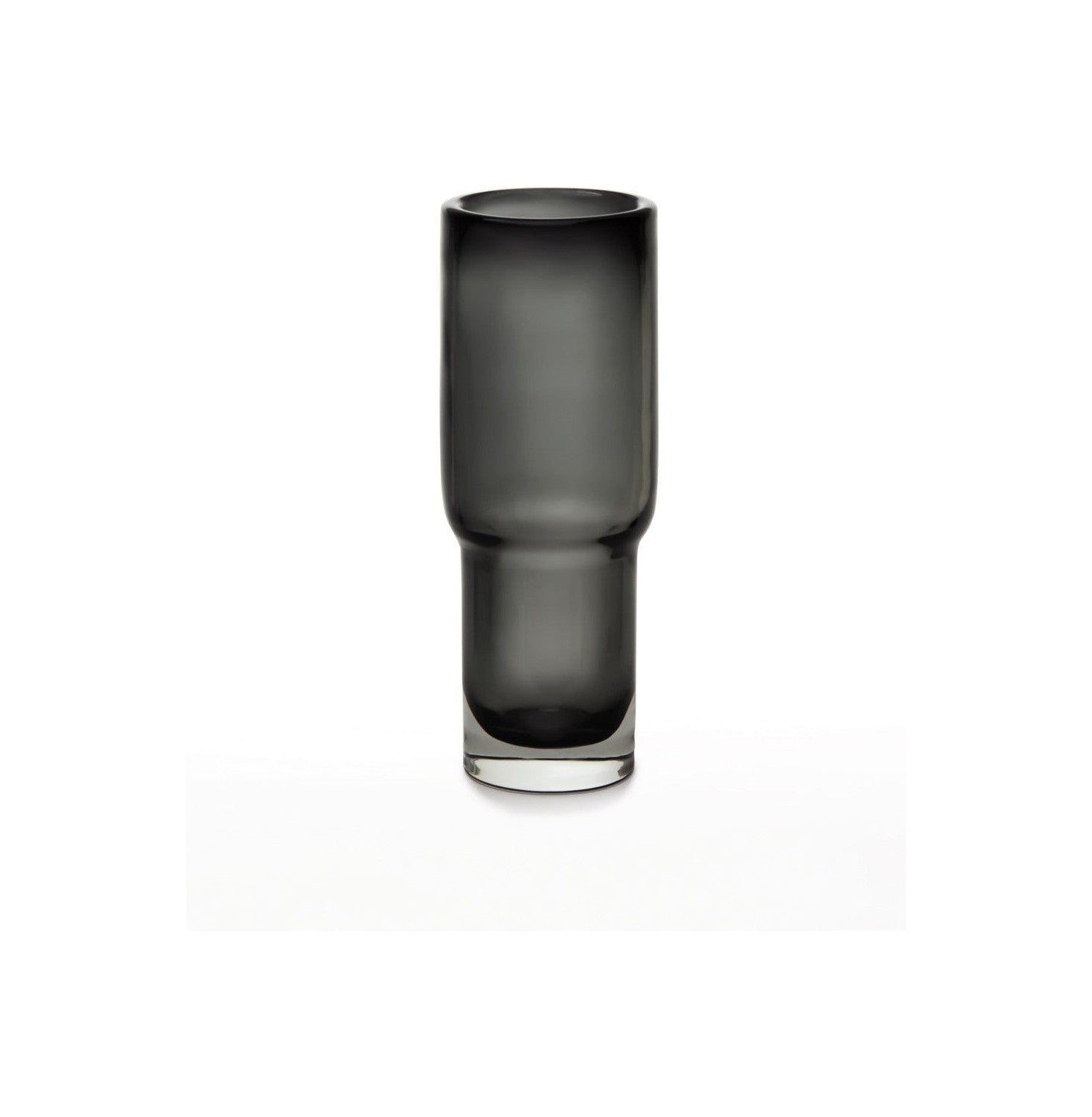 slim long vase, modern classic style, UDINE 32GR luxury glass 9mm