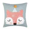 Södahl Frida Fox Cushion, groenblauw