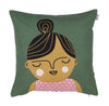 Spira Kompis Pillow Cover, Esmeralda