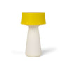  Lampe de table en bilan jaune pâle