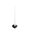 Stoff Nagel Candle Holder Small, Black Chrome