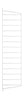 String Furniture String System Side Panel Wall Mounted 20x75 Cm White, Set Of 2
