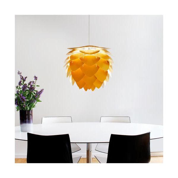 [product_category]-Umage Aluvia Lampshade Saffron Yellow, ø59-Umage-5710302021379-2137-UMA-2