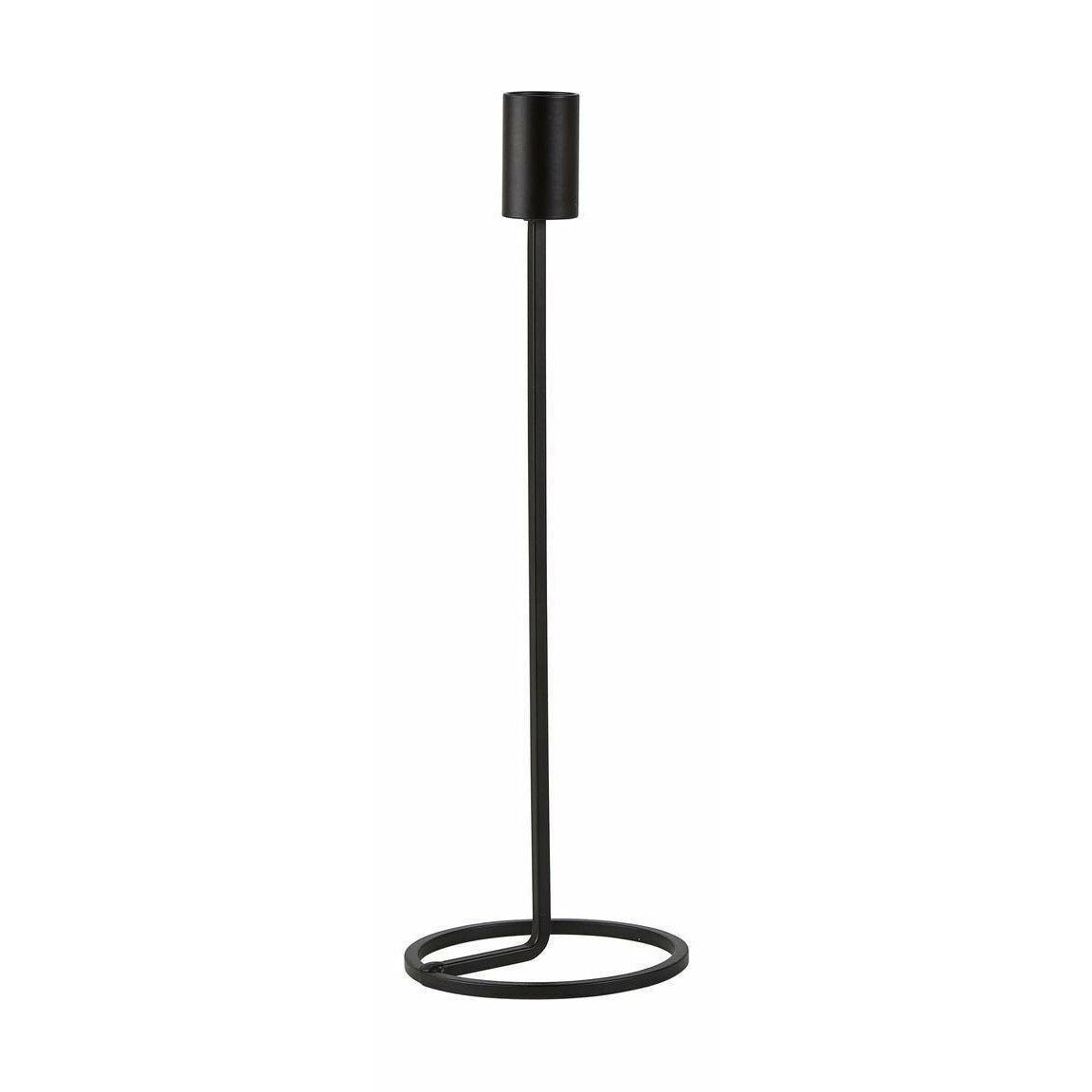 Villa Collection Candlestick Black, 29 cm