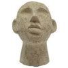 Villa Collection Figure Head 16 X 18 X 23 Cm, Light Olive Green