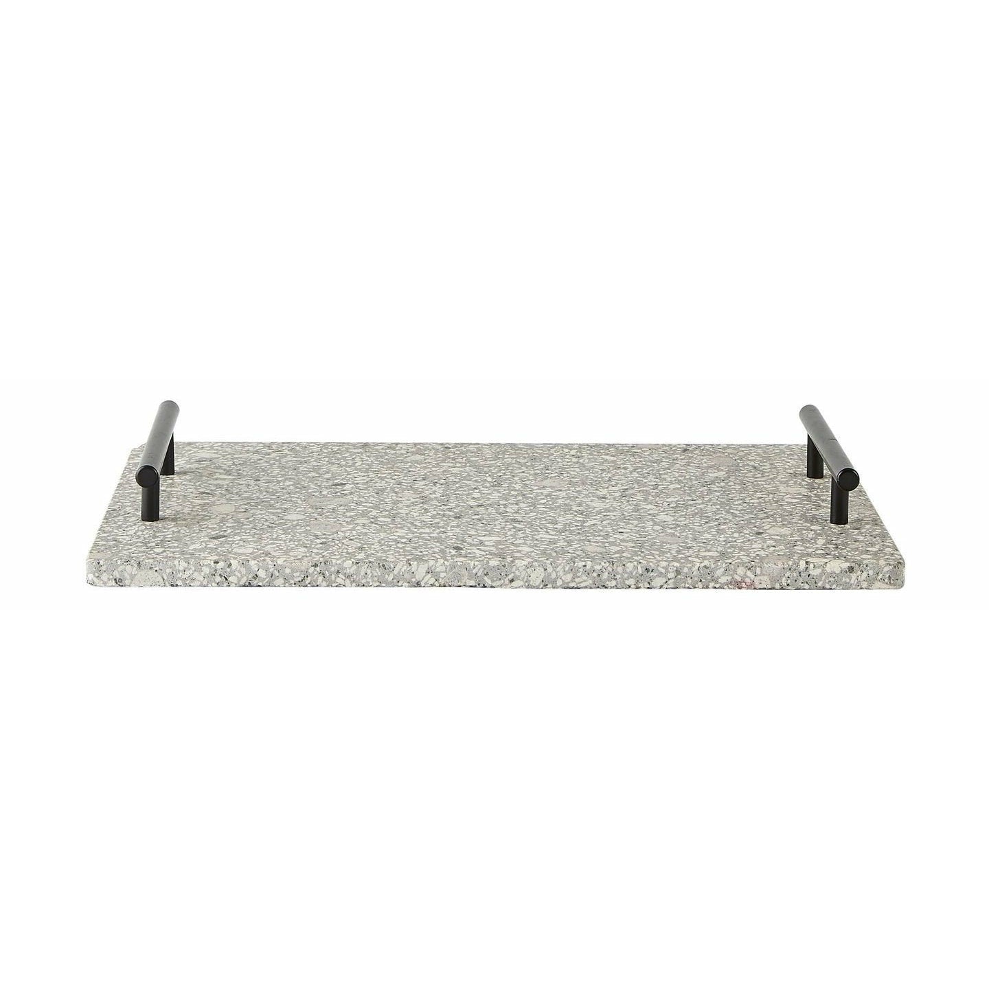 Villa Collection Serveerbord met handvat 35x25 cm, grijs