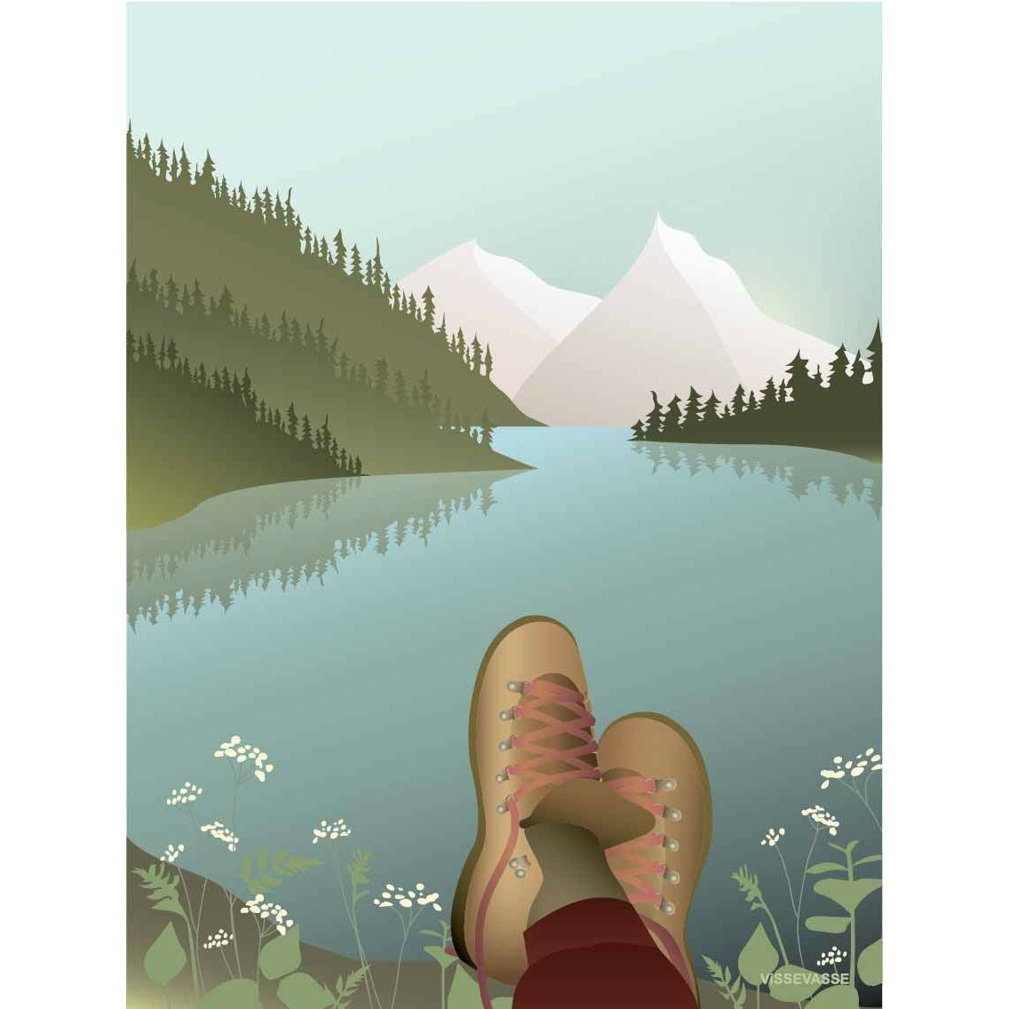 Vissevasse After Hiking Poster, 50 X70 Cm