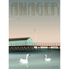 Vissevasse Amager Helgoland Poster, 50 X70 Cm