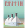 Vissevasse Bornholm Smokehouse Poster, 30 x40 cm