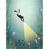  Diver -poster 30 x40 cm