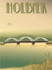  Holbæk Munkholm Bridge Poster 30 x 40 cm