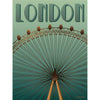  London Eye Poster 30 X40 cm