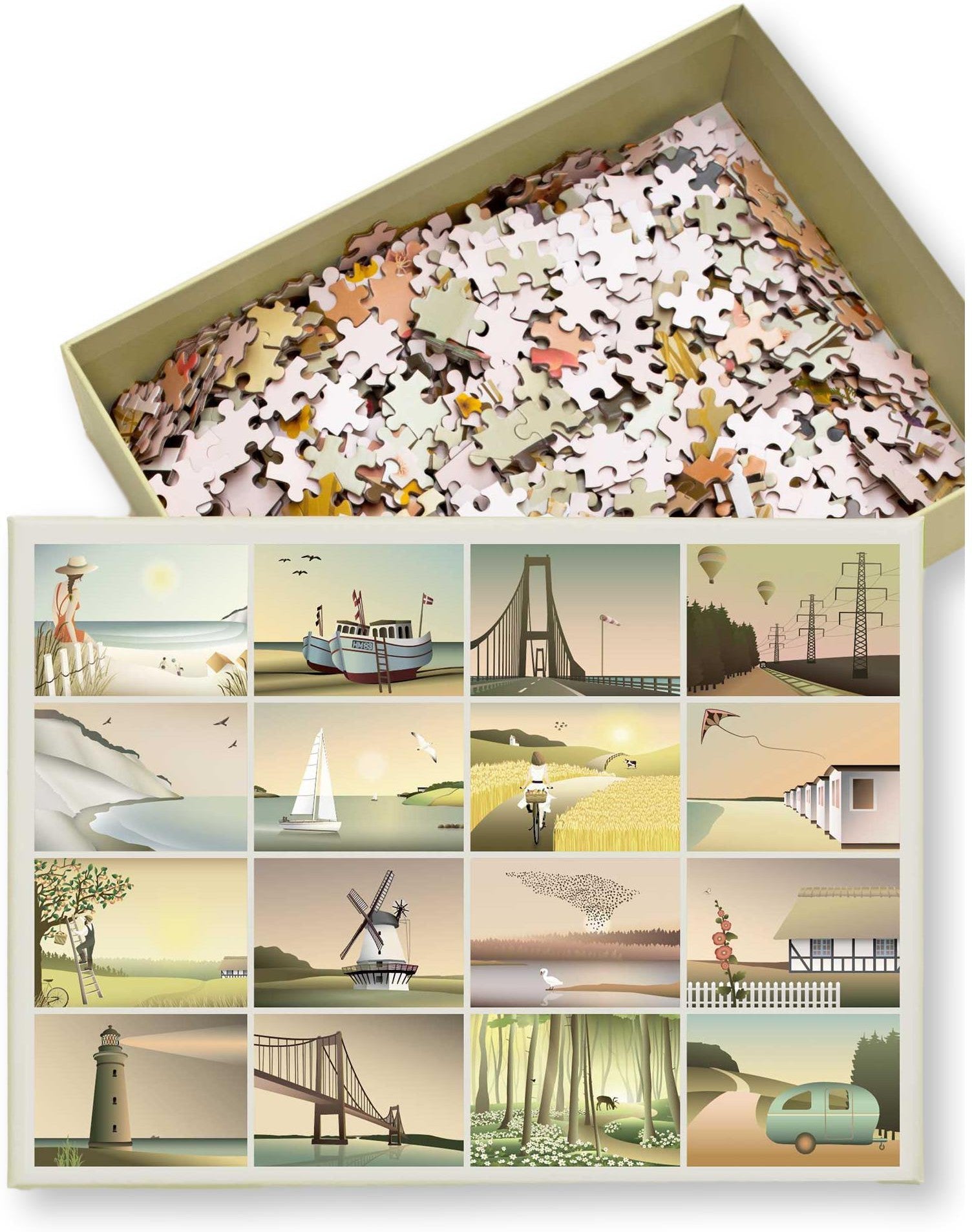 Vissevasse Puzzle des moments, 1000 pièces