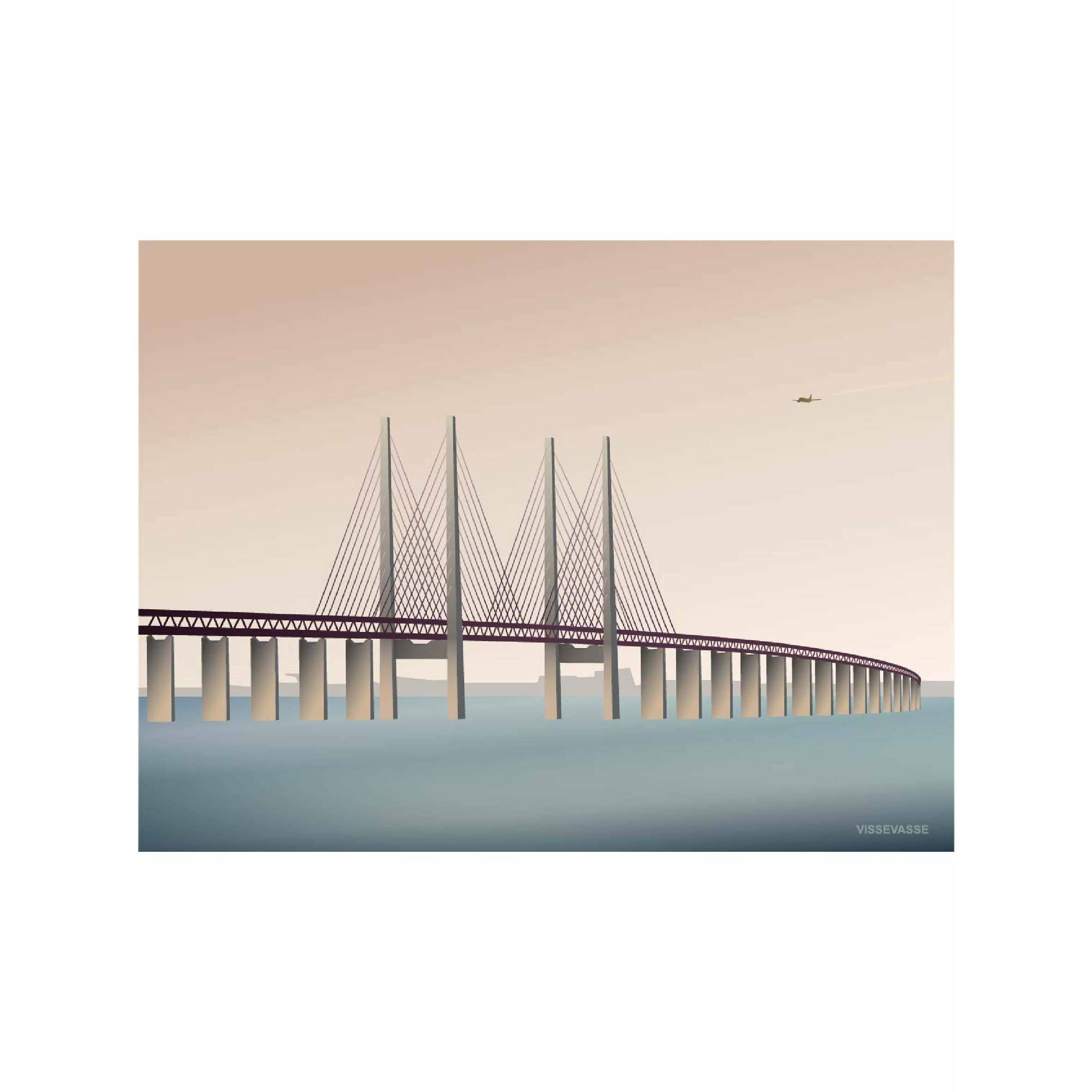 Vissevasse Øresund -siltajuliste, 30 x40 cm