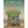  Pariser U-Bahn Poster 30 X40 cm