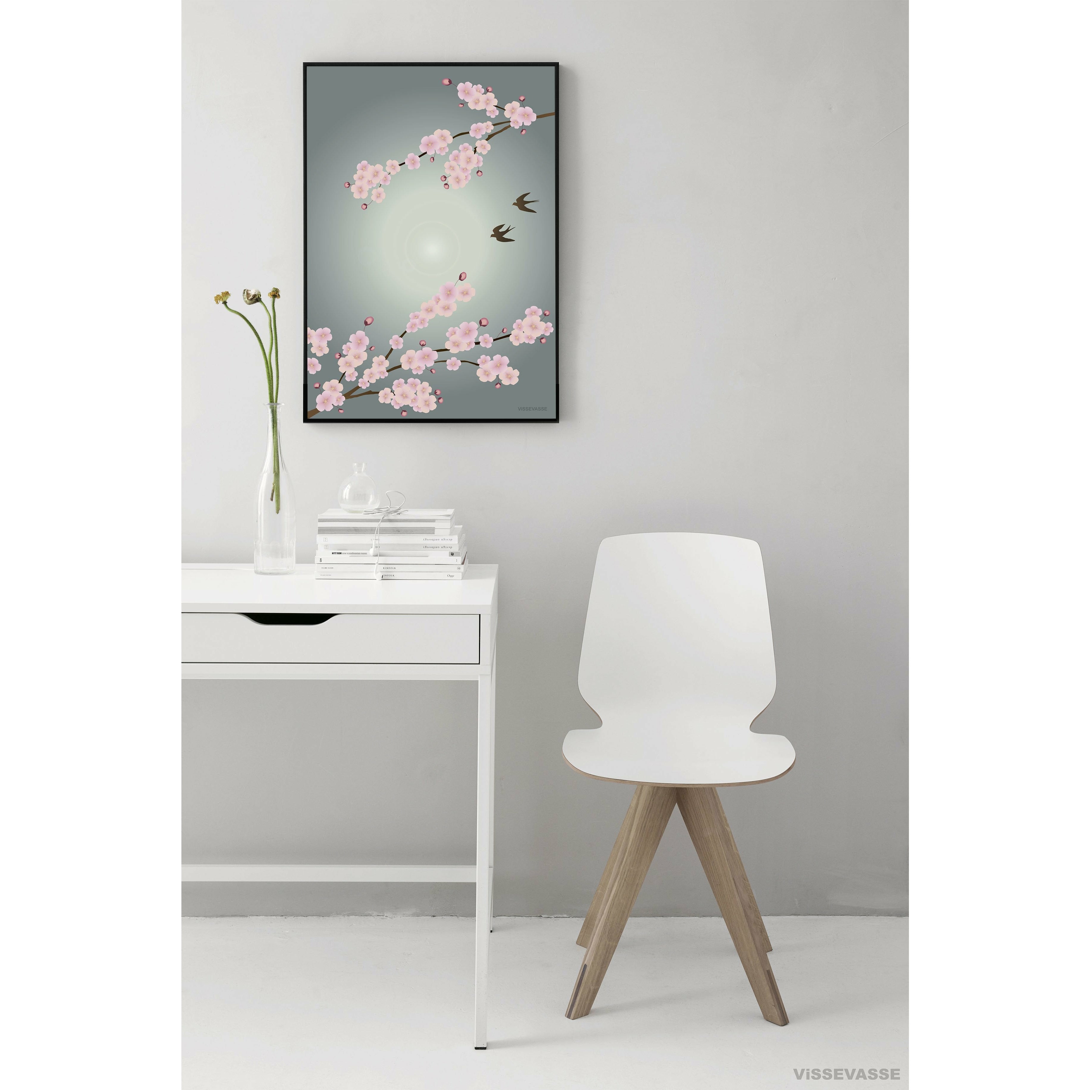 Vissevasse Sakura Poster, 50 X70 cm