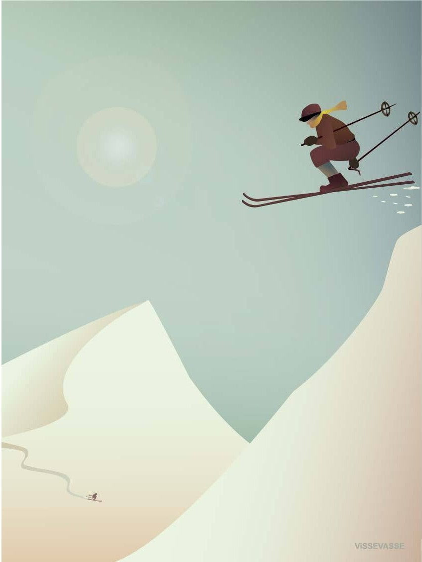 [product_category]-Vissevasse Skiing Poster, 15 X21 Cm-Vissevasse-5713138500414-F-2015-004-S-VIS-1