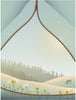 Vissevasse Tent With A View Poster, 15 X21 Cm