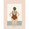  Frau und das Meer Poster 50 X70 Cm