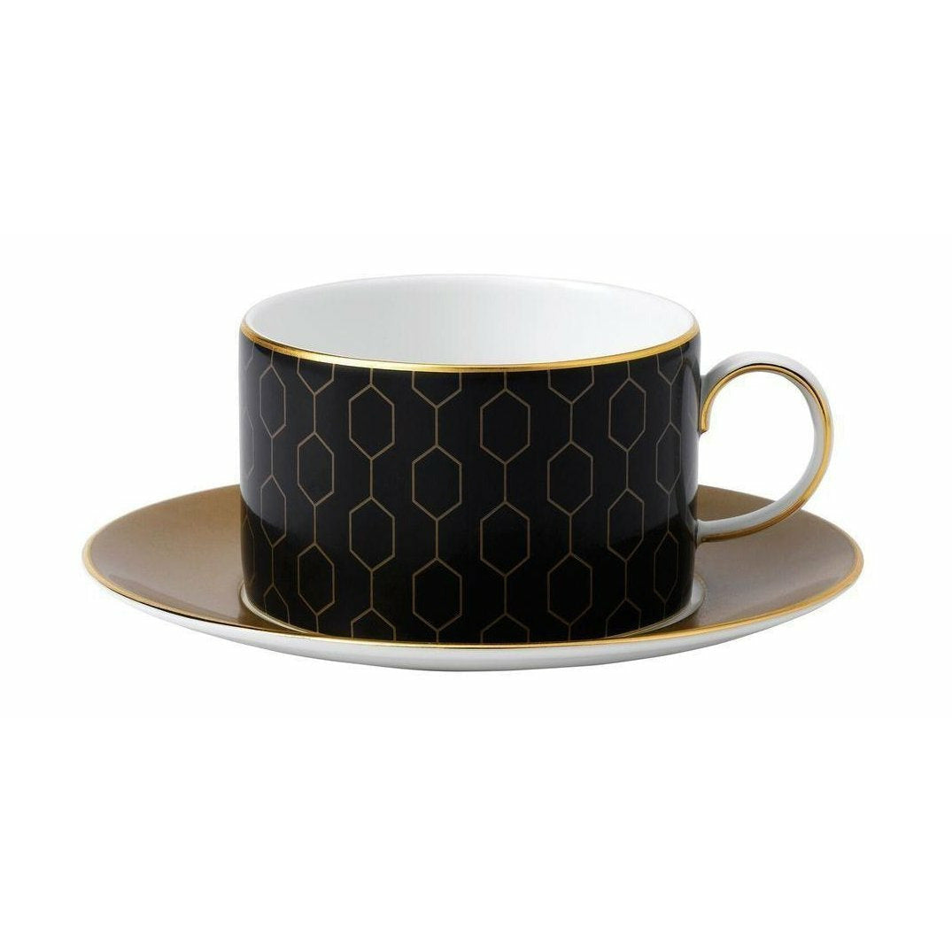 Wedgwood Arris Teacup 0,18 L & Saucer Honeycomb Gift Box