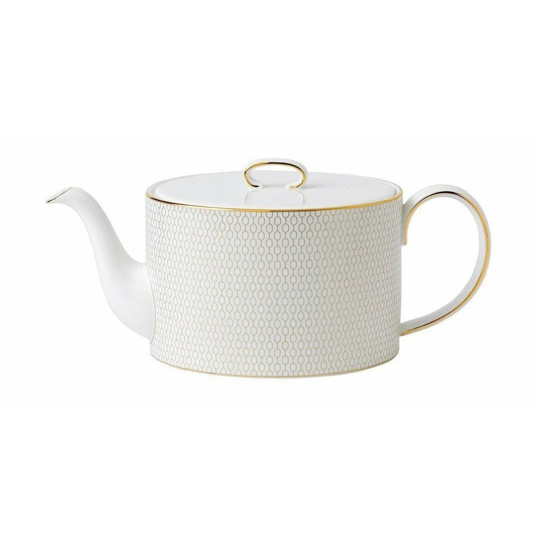 Wedgwood Boîte-cadeau Arris TEAPOT 1 L, blanc / or