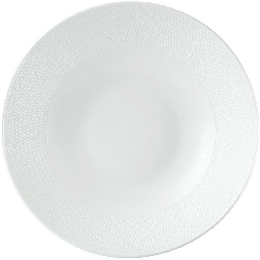 Wedgwood Gio pasta skål 23 cm, vit