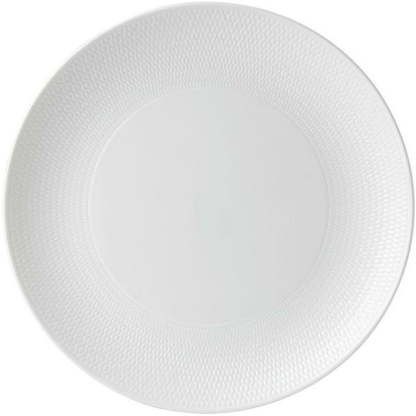 Wedgwood Gio Plate 28 cm, bianco