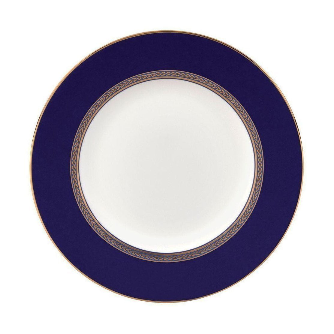 Piatto d'oro Renaissance Wedgwood 20 cm, bianco/blu