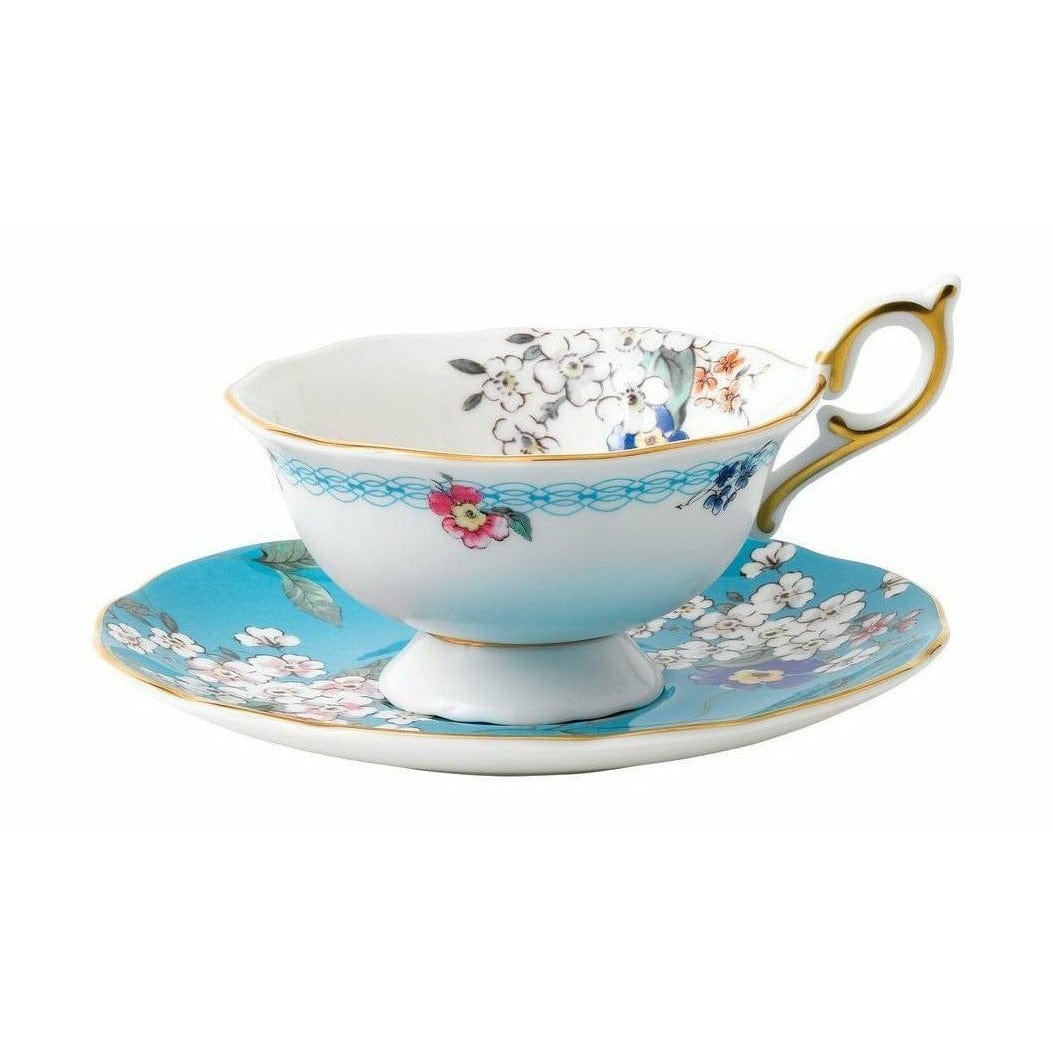 Wedgwood Wonderlust Andre mønstre blomstrer tekop 0,15 L & Saucer Gift Box