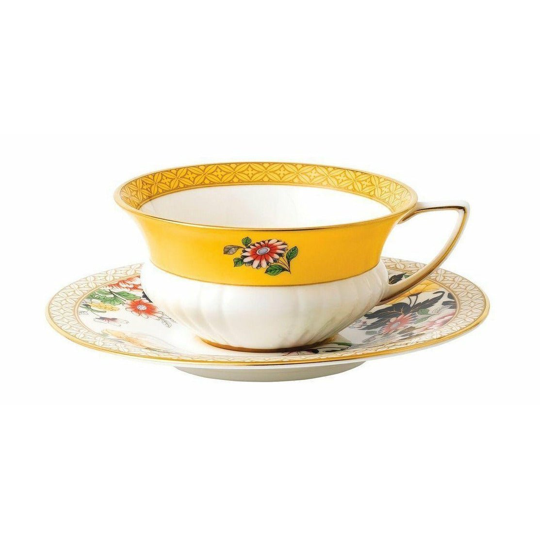 Wedgwood WonderLust Altri motivi Primrose Teacup 0.15 L & Saucer Gift Box