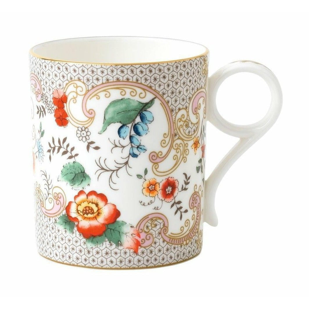 Wedgwood Wonderlust rococo blomster krus 0,2 l gaveæske, hvid