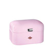 Wesco Single Grandy Breadbin, Pink/Pink