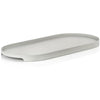 Zone Denmark Plateau en simple 35 x16 cm, gris chaud