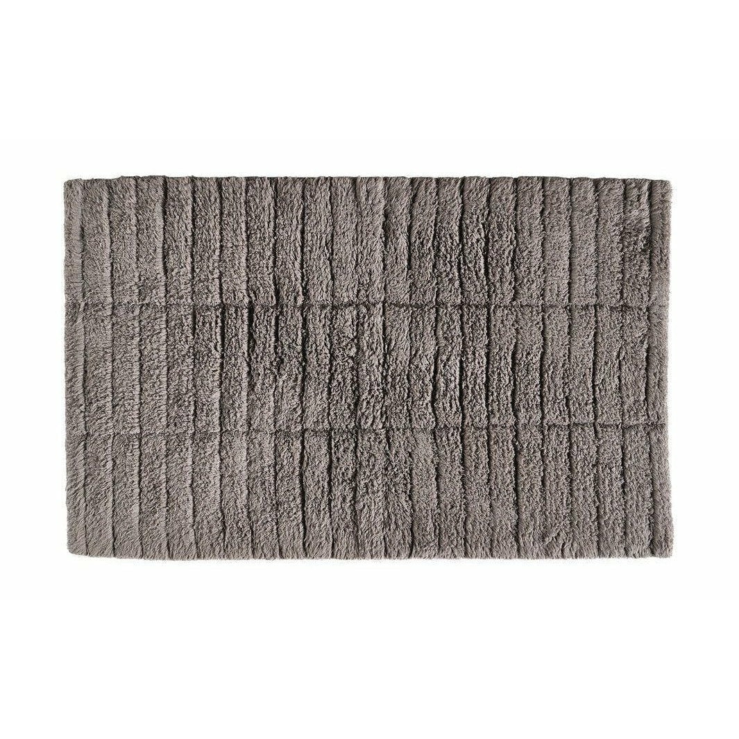 Zone Denmark Tapis de bain de carreaux, gris de la mouette