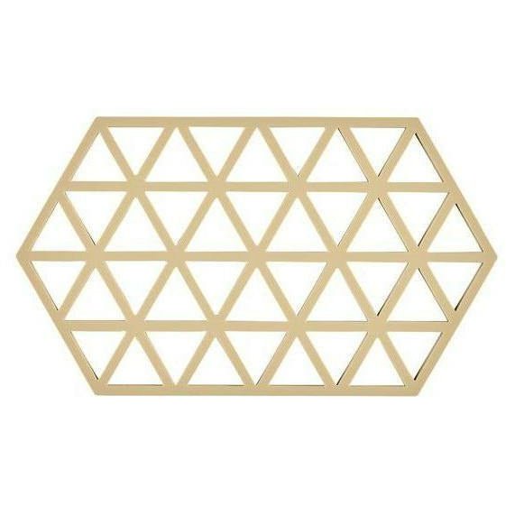 Zone Danimarca Triangles Coaster 24 x14 cm, sabbia calda