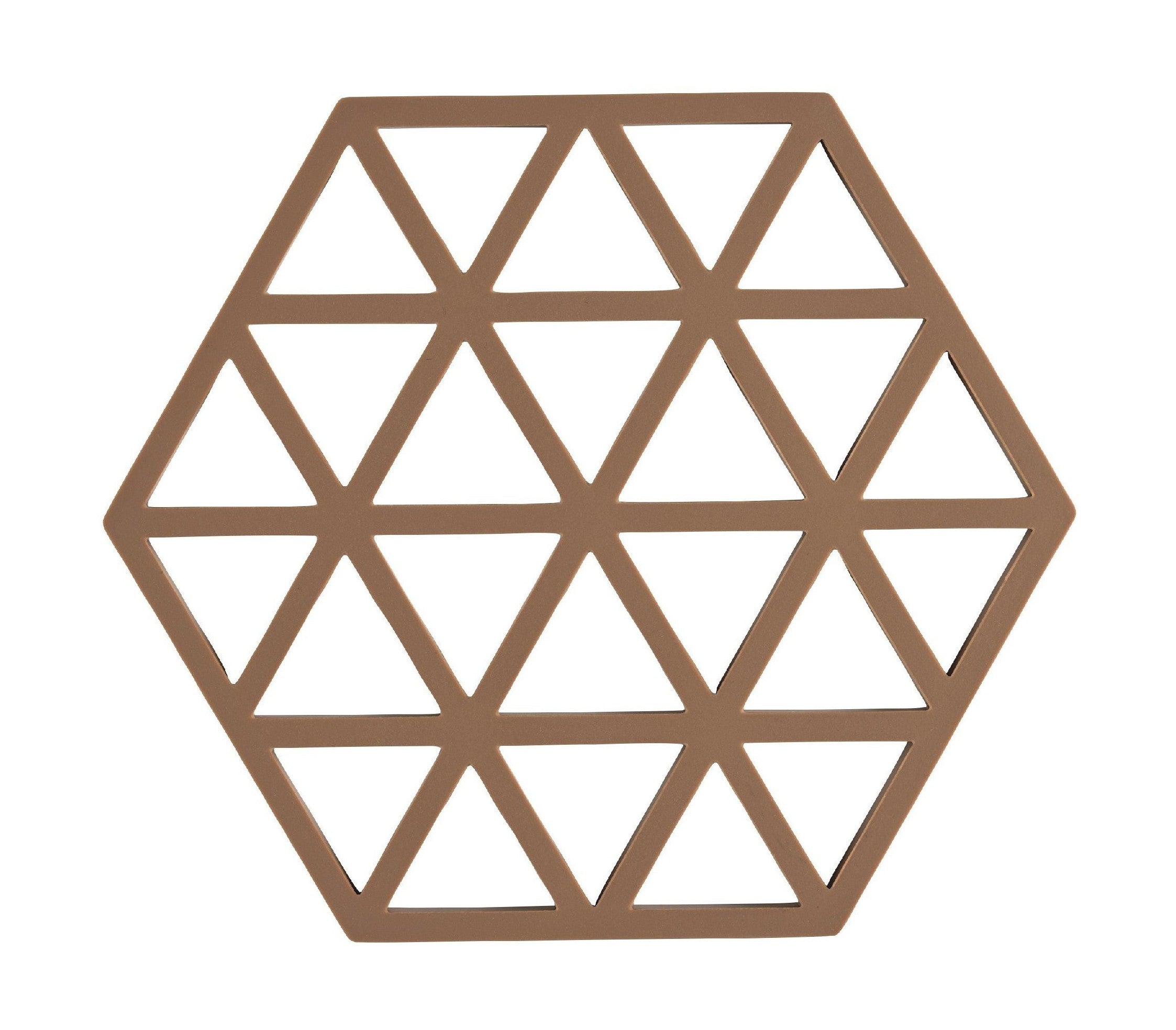 [product_category]-Zone Denmark Triangles Trivet 16 X 14 X 0,9 Cm, Almond-Zone Denmark-5722000316053-31605-ZON-1