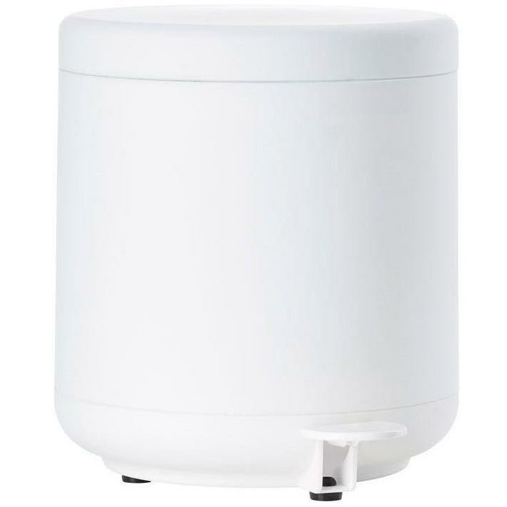 Zona Dinamarca Ume Pedal Bin, blanco