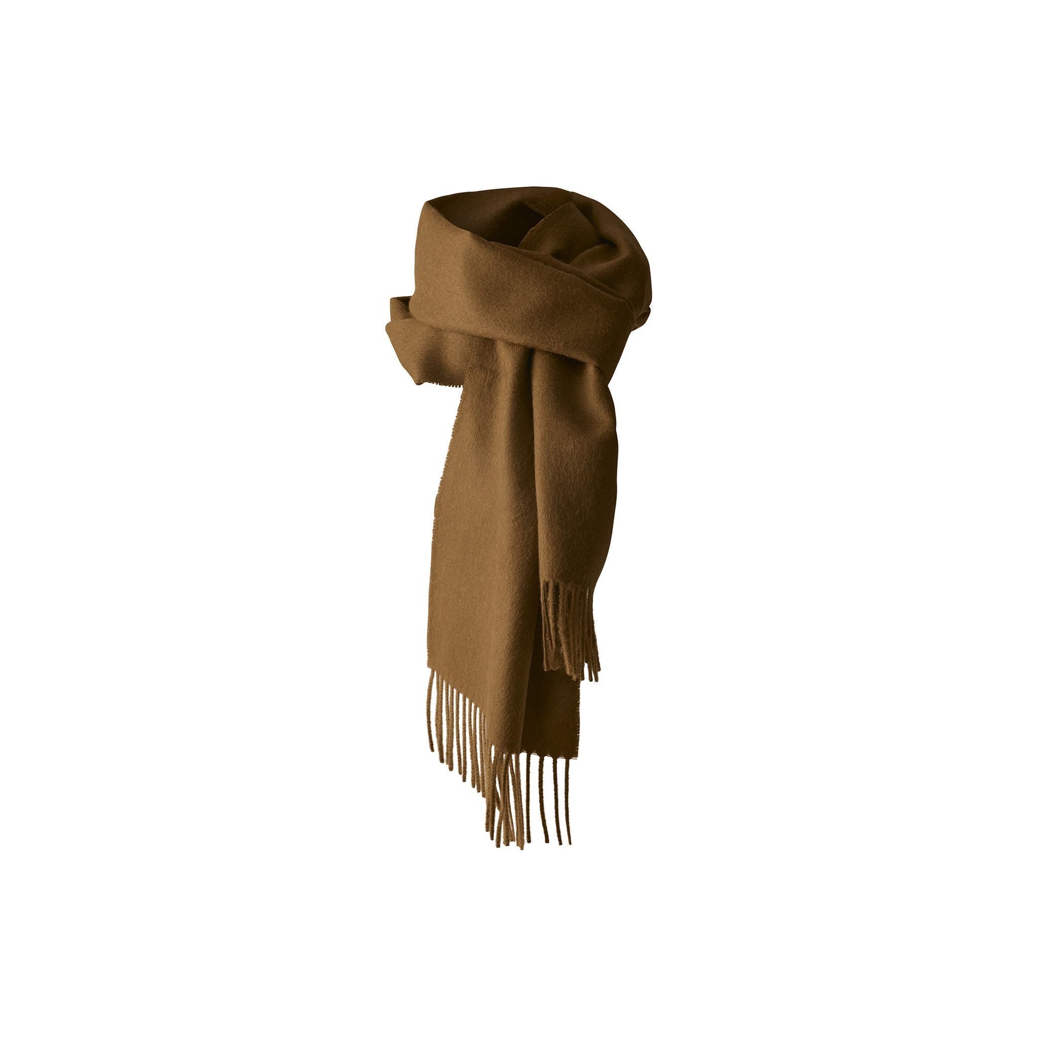 Silkeborg Uldspinderi Lima sjaal 30x200 cm, karamel