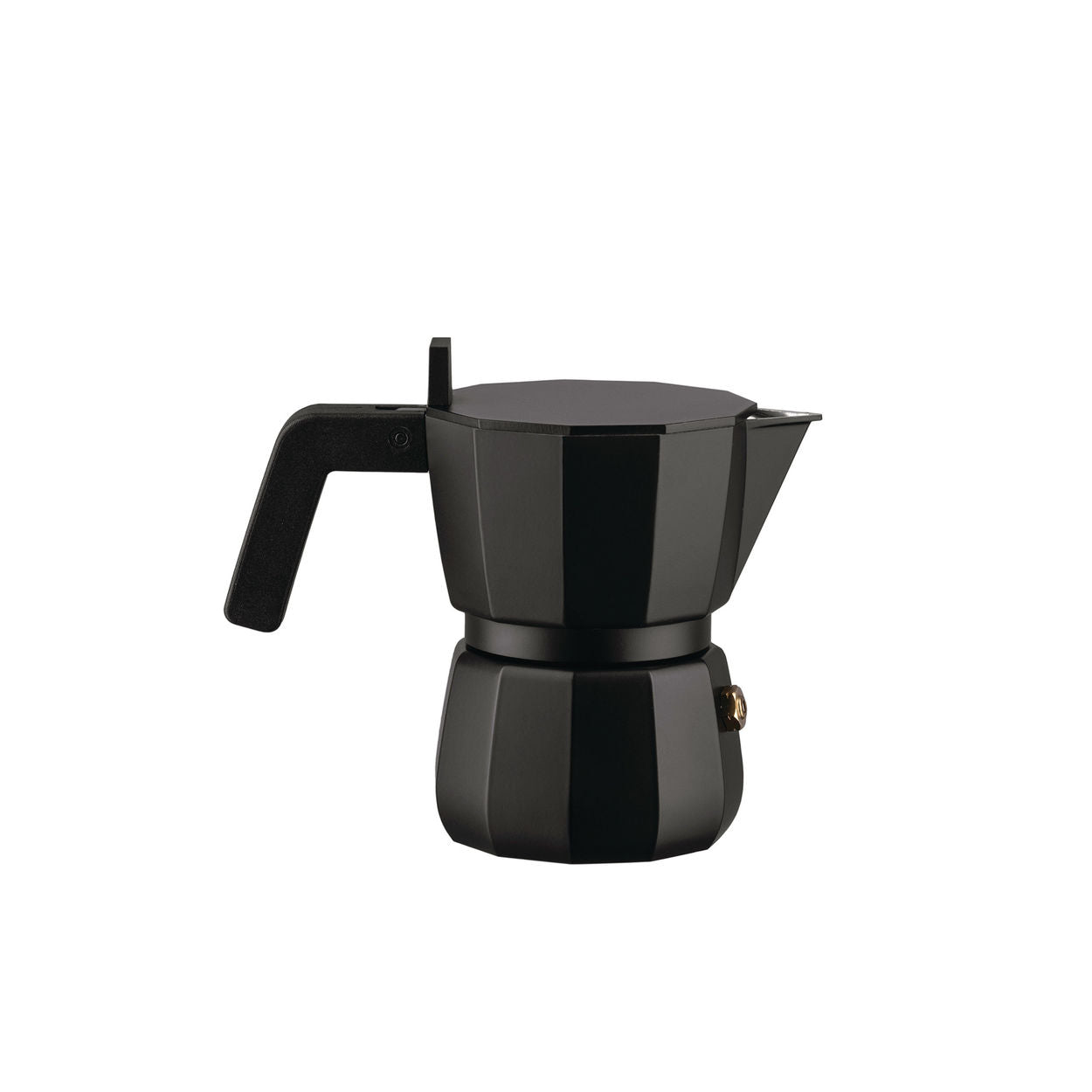 Alessi Moka Espresso Coffee Maker Black, 1 kopje