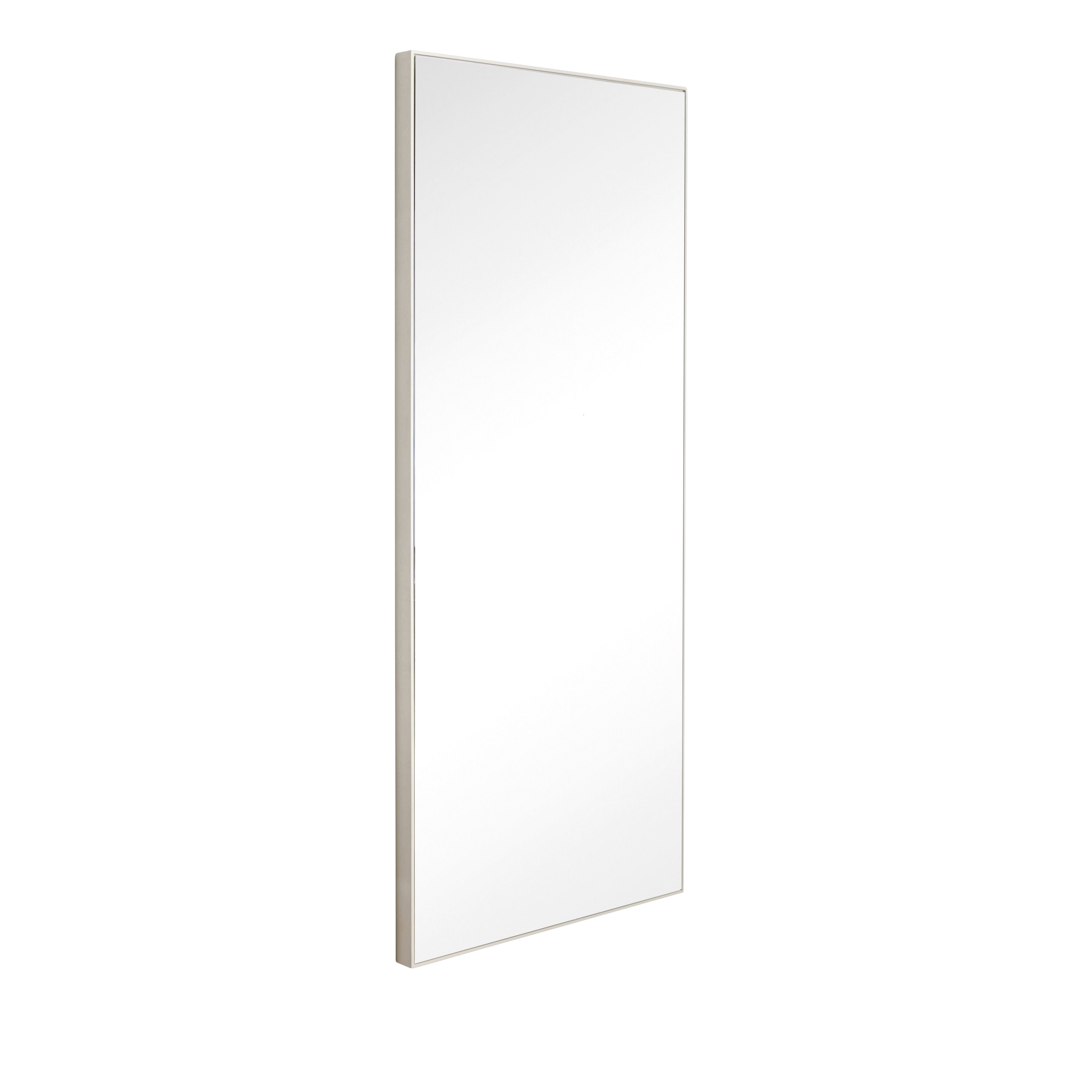 Hübsch Miroir brillant x grand gris